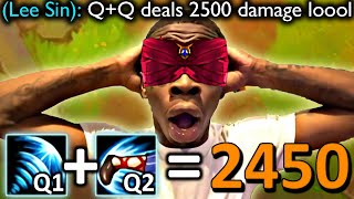 LEE SIN GOT BUFFED TOO MUCH (Q + R + Q DEALS 4000 DAMAGE)