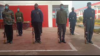 2022 RDC NER directorate Guard of Honour practice