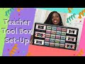 Teacher Toolbox Set Up | Unboxing