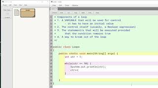 Java Control Structures | Loops