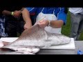 23lb Snapper filleted in 50 seconds