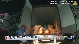 7 men arrested for Lebec jewelry heist worth over $100M