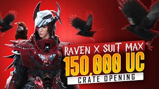 SOLOKING Opening $2,000 Raven X Suit Crate | 1,50,000 UC | RP GIVEAWAYS