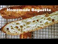 如何家庭制作法棍/干酵母直接法（76%水量）homemade baguette（straight method/instant yeast）76%hydration