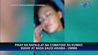 OFW who was reported missing  in Kuwait, now safe in Saudi Arabia