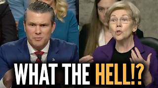 Hegseth REFUSES To Promise To Sen. Warren To Not Take Post-Cabinet Defense Jobs