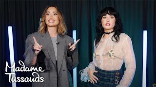 Demi Lovato Reacts to Her Brand New Wax Figure! | Wax Figure Launch | Madame Tussauds