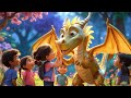 dragon dinosaur song kids cartoon for babies