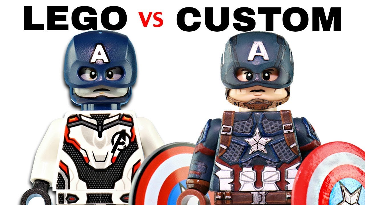 LEGO AVENGERS ENDGAME : Official Minifigs Vs. Customs - EP1 - YouTube