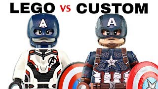 LEGO AVENGERS ENDGAME : Official Minifigs vs. Customs - EP1