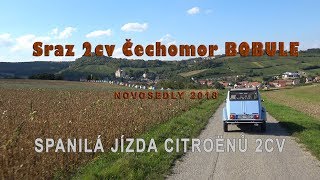 Spanilá jízda – 2CV ČechoMor 2018 – Novosedly