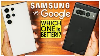 WHICH IS BETTER!? Samsung S23 Ultra vs Pixel 7 Pro Review BRUTALLY HONEST