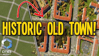 From Empty Tile to Authentic European City in Cities Skylines 2!