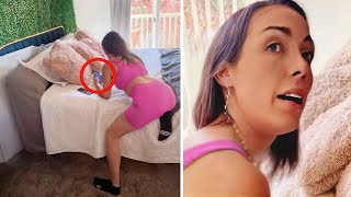 18 Minutes of Wife Having a Meltdown After Getting Caught Cheating
