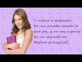 Violetta. En mi mundo (Spanish Version. Versión Española) Martina Stoessel. Lyrics.