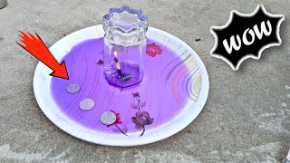 Hot Air science Experiment 100% rial.water vacuum hot air experiment Owesome