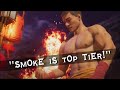 Cage player CRIES about Smoke then RAGE QUITS! - Mortal Kombat 1