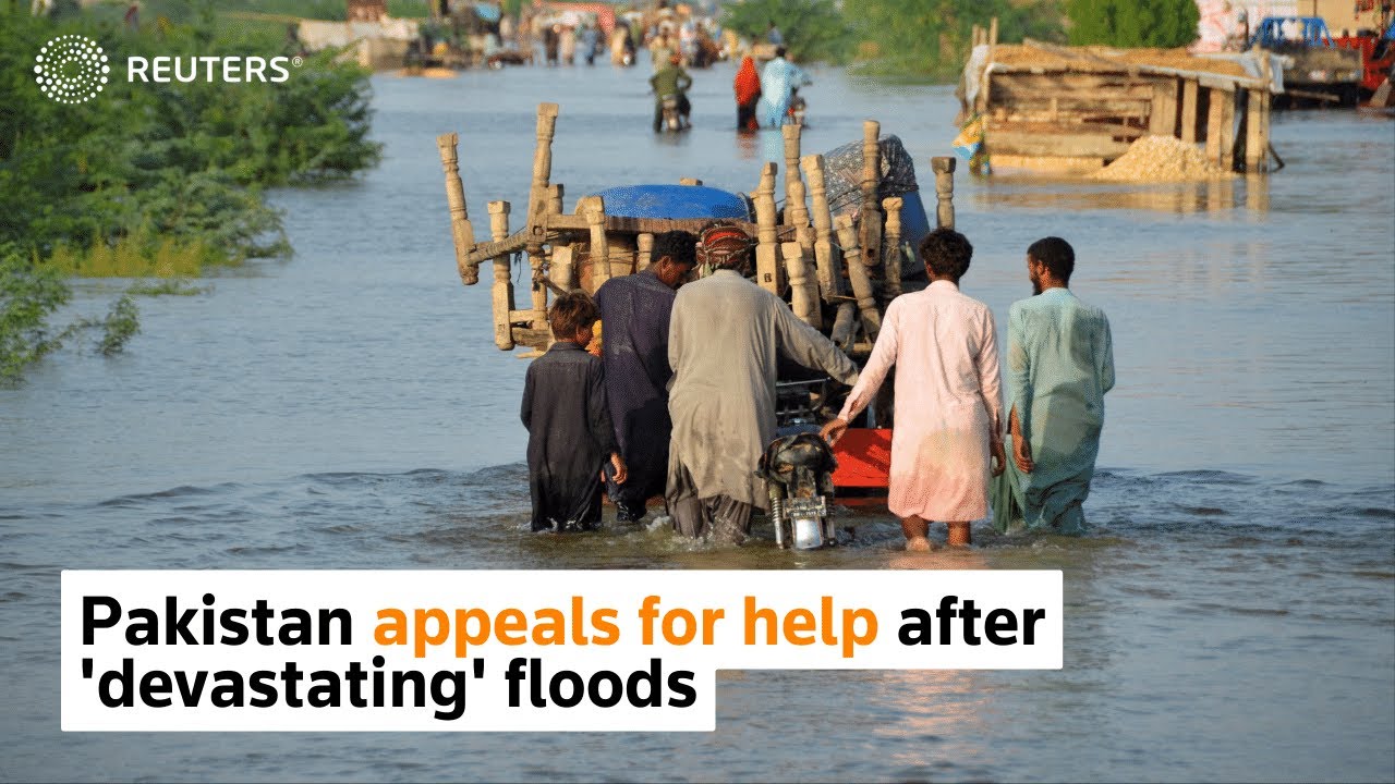 Pakistan Appeals For Help After 'devastating' Floods - YouTube