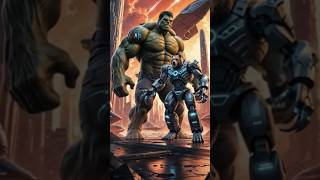 Hulk Connecting with Robotics Bear || #ai #aisuperhero #aivideo #aiviral #avengers #marvel