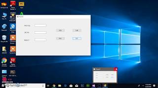 Simple Calculator using C# windows forms visual studio 2012
