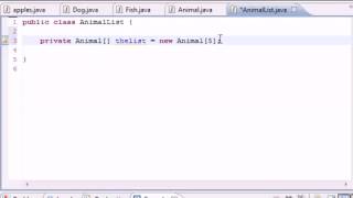 Java Programming Tutorial 60 Array Holding Many Objects YouTube