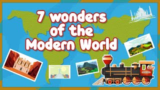 7 Wonders of the Modern World | World Wonders | Educational Video for Kids |#PantsBear