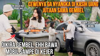 KEJADIANNYA BEGITU CEPAT❗️CEWENYA GA NYANGKA DIKASIH UANG BANYAK SAMA GEMBEL