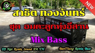 รวมเพลงสาธิต ทองจันทร์ ชุด อมตะลูกทุ่งอีสาน BanThung Remix Bass