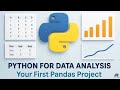 Python for Data Analysis: Your First Pandas Project (Beginner's Guide)