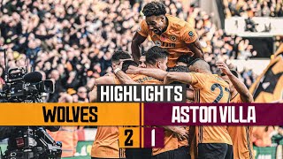 Spectacular Neves strike & a cool Jimenez finish seals the win! Wolves 2-1 Aston Villa | Highlights
