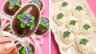 Easy Chocolate Lollipops for Easter