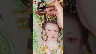 【國畫墨韻】妍手花柔(141)｜沐智 李愚MUZHILIY