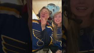 Food for thought with I think @haileeandkendra did great, me… I need a playbook @stlouisblues