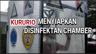 KURURIO BAUBAU MENYIAPKAN DISINFEKTAN CHAMBER UNTUK PARA DRIVER KURURIO DAN MASYARAKAT UMUM