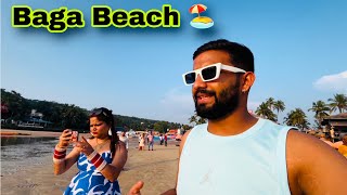 Finally Phuch Gye Baga Beach ❤️South Goa Ka Best Tourist Beach 😍|@Kailash18Vlogs