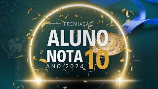 Premiação Aluno Nota 10 - Escola Bíblica Dominical