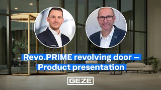 The new Revo.PRIME revolving door | GEZE product presentation | English