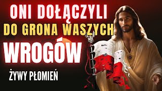 ŻYWY PŁOMIEŃ PRZEKAZ OD JEZUSA CHRYSTUSA.