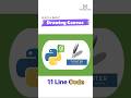 Drawing Canvas Building | Tkinter Python Project #python #pythonlearning #coding #code