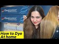 How to Hair Dye at home | Eazicolor hair Dye review & Demo | shade 9.3, shade 7.3 | full hair cover