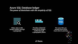 Protecting your data from tampering with Azure SQL Database ledger By Jason Anderson