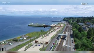 New ferry terminal under construction in Mukilteo