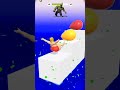 Squeezy Girl Jump New Red #fun #18 #mobilegame #amogus #shortsfeed #crush #shorts