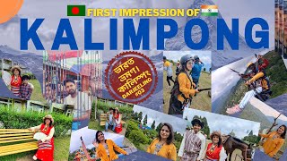 Awesome Kalimpong India। came to Kalimpong and became a Gorkha girl।  India Darjeeling tour 2022।।