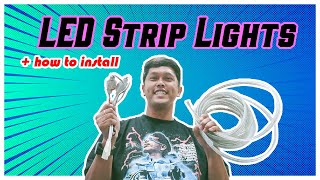 LED STRIP INSTALLATION GUIDE/PAANO MAGKABIT NG LED STRIP LIGHTS