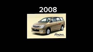 Evolution Of Toyota Innova (2005-2023) #evolution #toyota #innova #suv