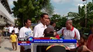 NET24 - Jokowi Kunjungi warga Cawang korban banjir