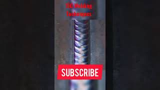 TIG Welding Techniques and Tips #Shorts