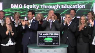 BMO Equity Through Education opens Toronto Stock Exchange, September 17, 2014