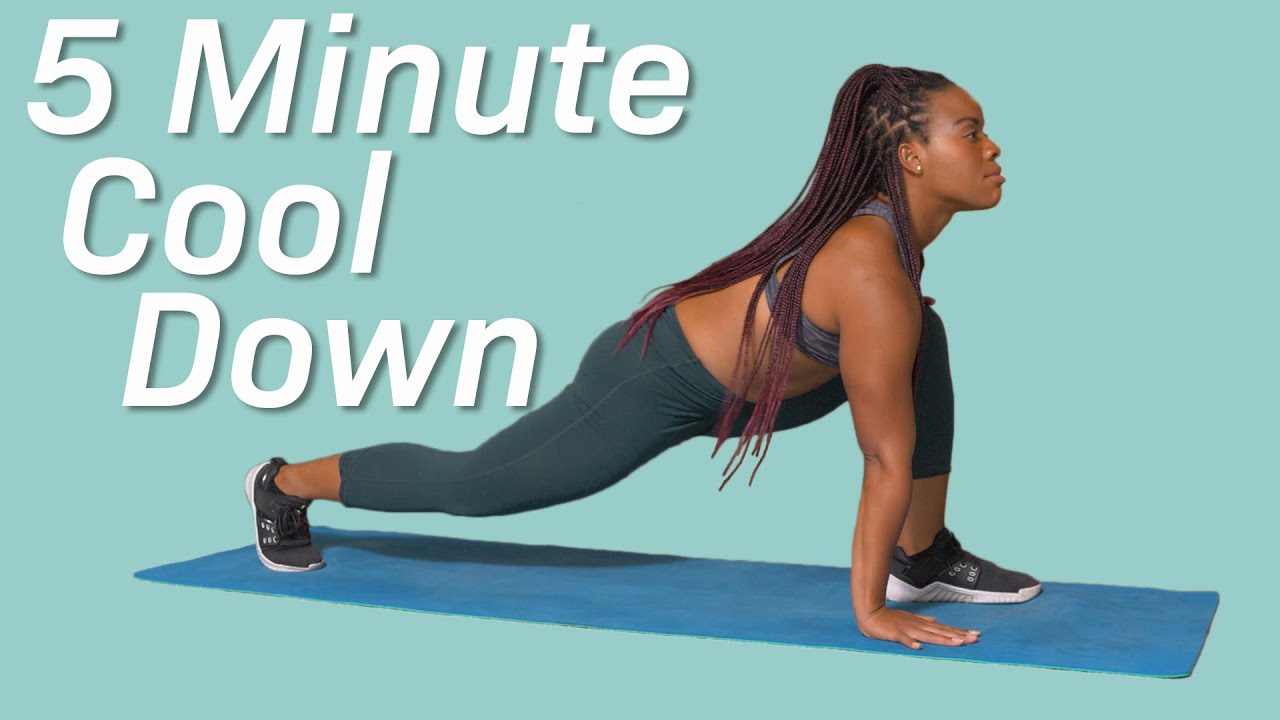 5 Minute Cool Down Stretch Routine - Do This AFTER Every Workout! - YouTube